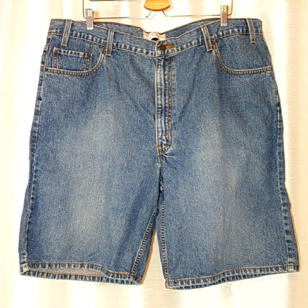 Medium Wash Men's Denim‎ Shorts - W42